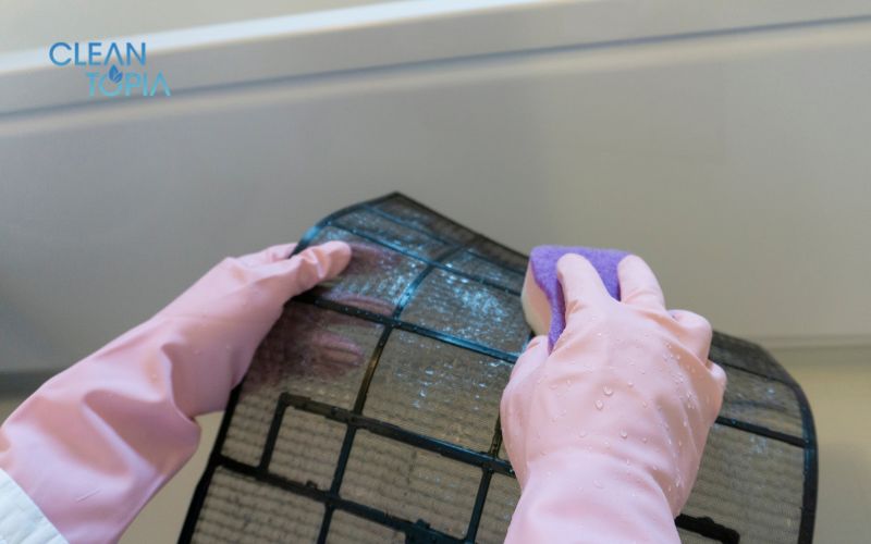 Dụng cụ vệ sinh máy lạnh