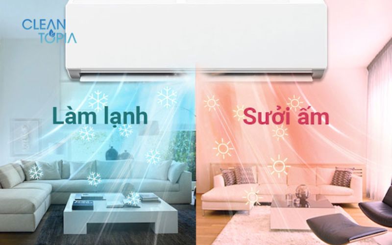 Phân biệt máy lạnh 1 chiều và 2 chiều