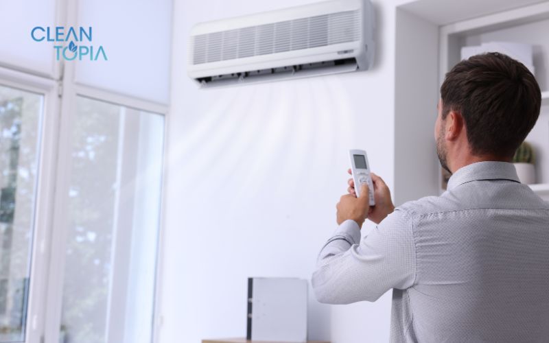 Tắt máy lạnh trước khi ra ngoài bao lâu