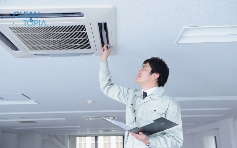 Chứng minh Nguồn gốc vật tư thi công máy lạnh tại Clean Topia