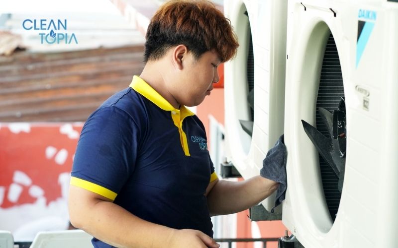 Ứ đọng nước, Nấm mốc gây Bệnh hô hấp vì lắp máy lạnh sai